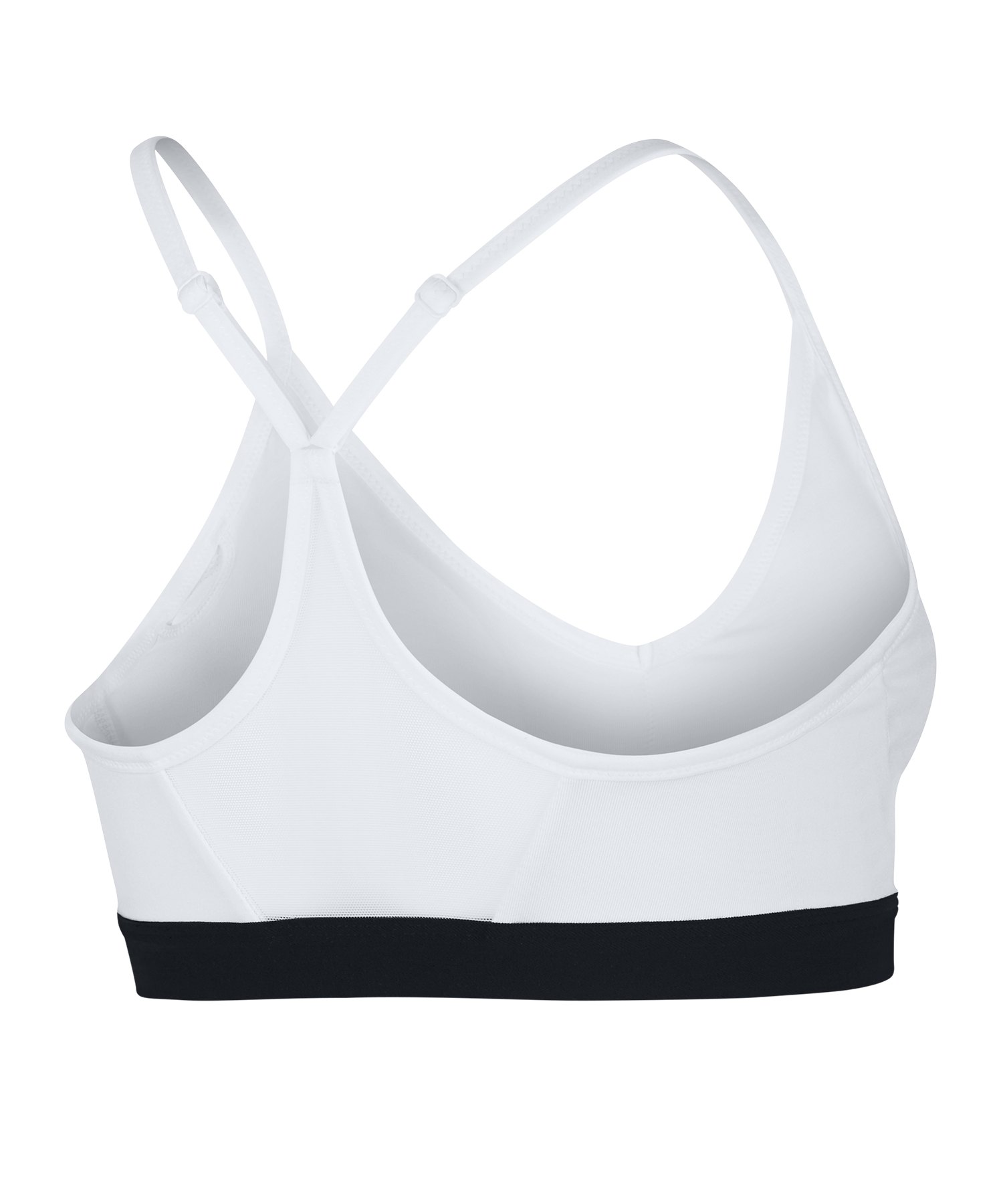 Nike Indy Sports Bra Sport-BH Weiss Schwarz F100 ...