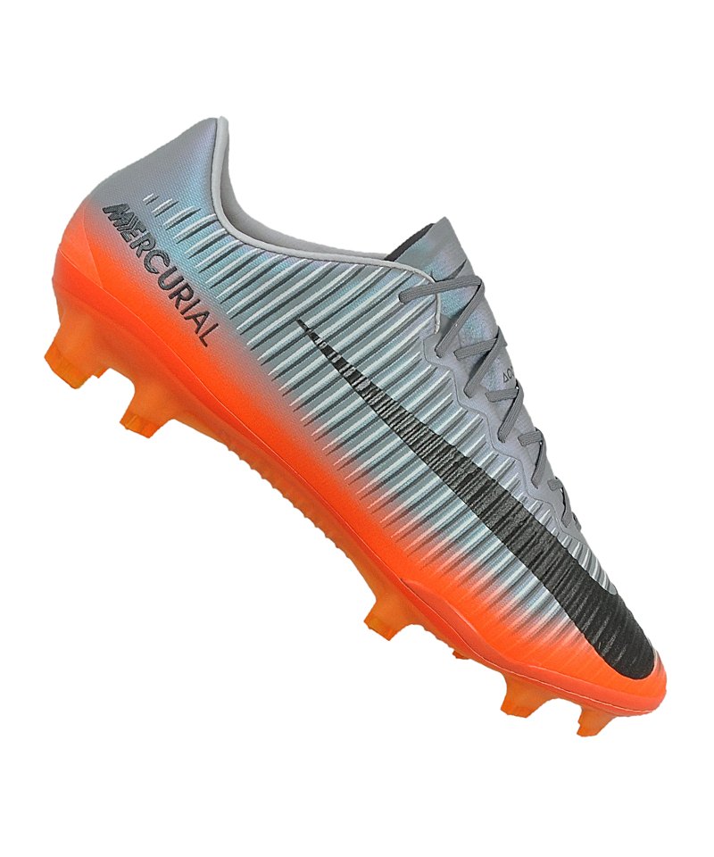 nike mercurial grau orange