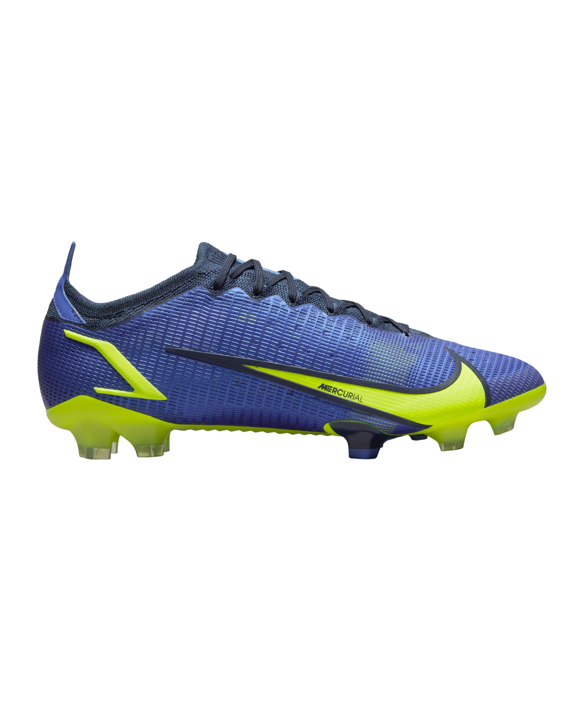 Nike Mercurial Vapor XIV Recharge Elite FG Blau Gelb