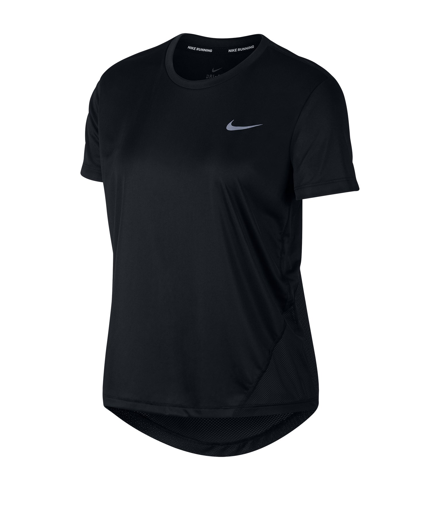 Nike Miller T-Shirt Running Damen Schwarz F010 |Running | Sport ... Nike Miller T-Shirt Running Damen Schwarz F010 |Running | Sport ...