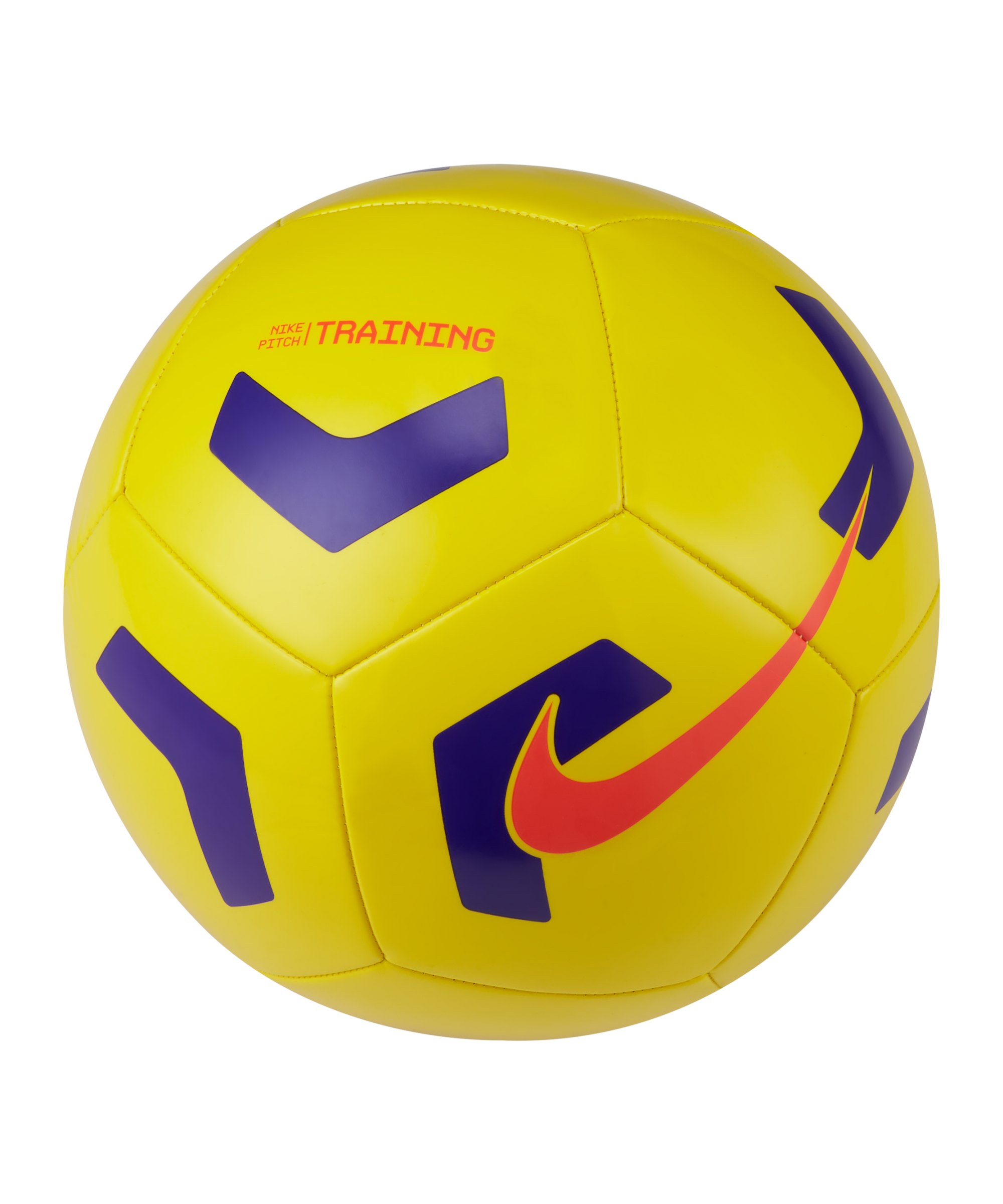 Nike Pitch Trainingsball Gelb Lila F720 | Equipment | Fussball | Teamsport