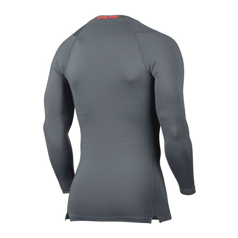 Nike Pro Warm Longsleeve Shirt Grau F065 Nike Pro Warm Longsleeve Shirt Grau F065