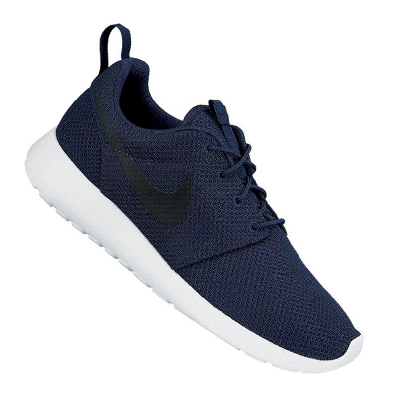 Nike Roshe Run Sneaker Blau Schwarz F405 Nike Roshe Run Sneaker Blau Schwarz F405