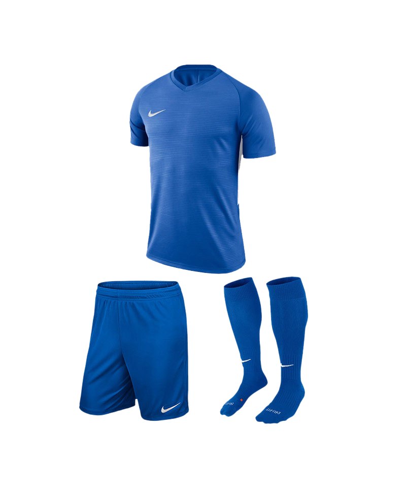 Nike Trikotset Tiempo Premier Blau Weiss F463 Nike Trikotset Tiempo Premier Blau Weiss F463