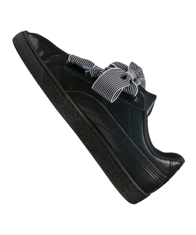 puma basket heart schuhe damen schwarz puma basket heart schuhe damen schwarz