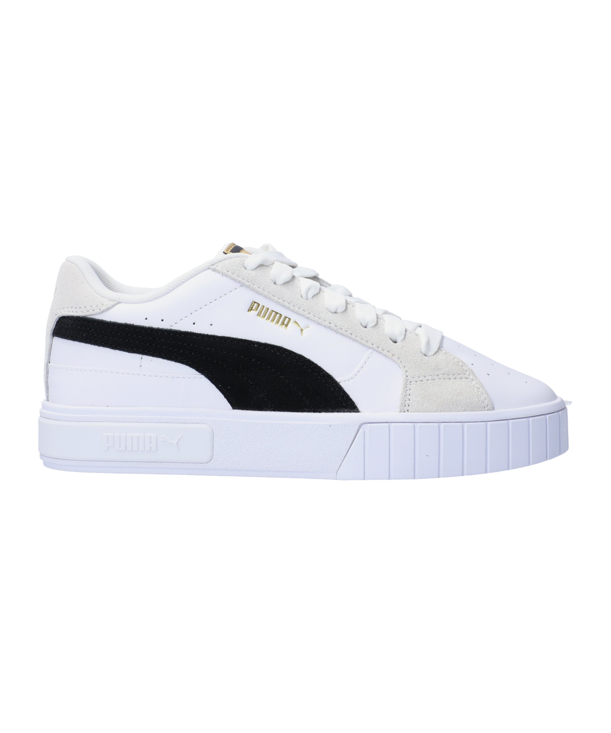 PUMA Cali Star Mix Damen Weiss Schwarz F04 | Lifestyle | Freizeitschuh