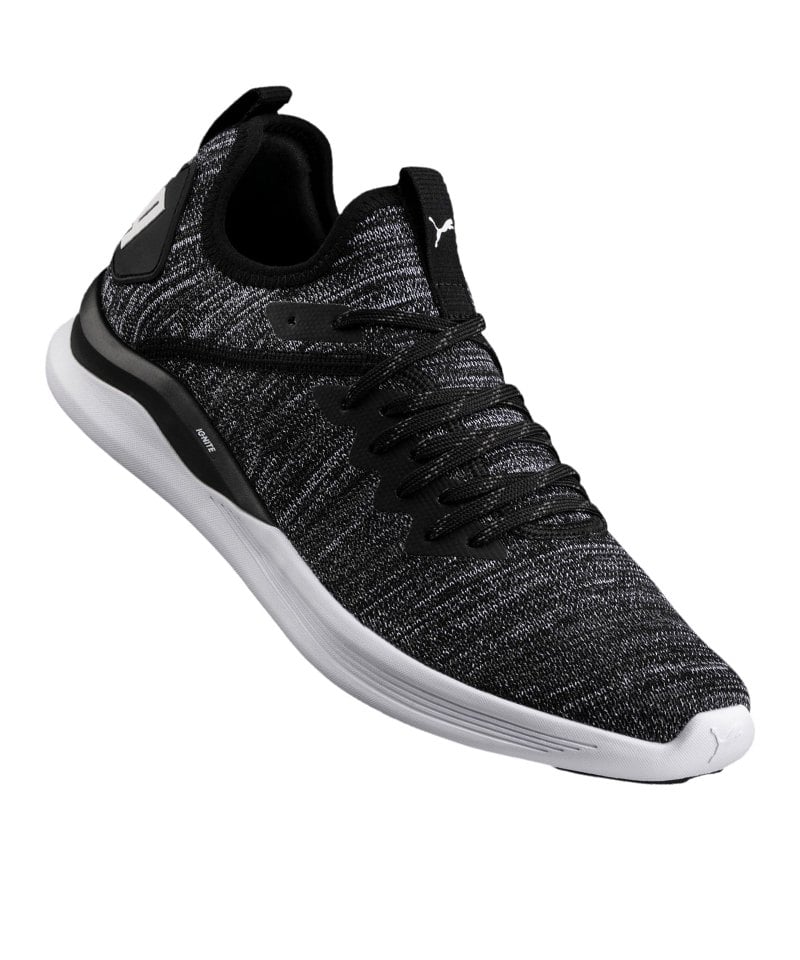 PUMA Ignite Flash evoKNIT Sneaker Schwarz F02 PUMA Ignite Flash evoKNIT Sneaker Schwarz F02