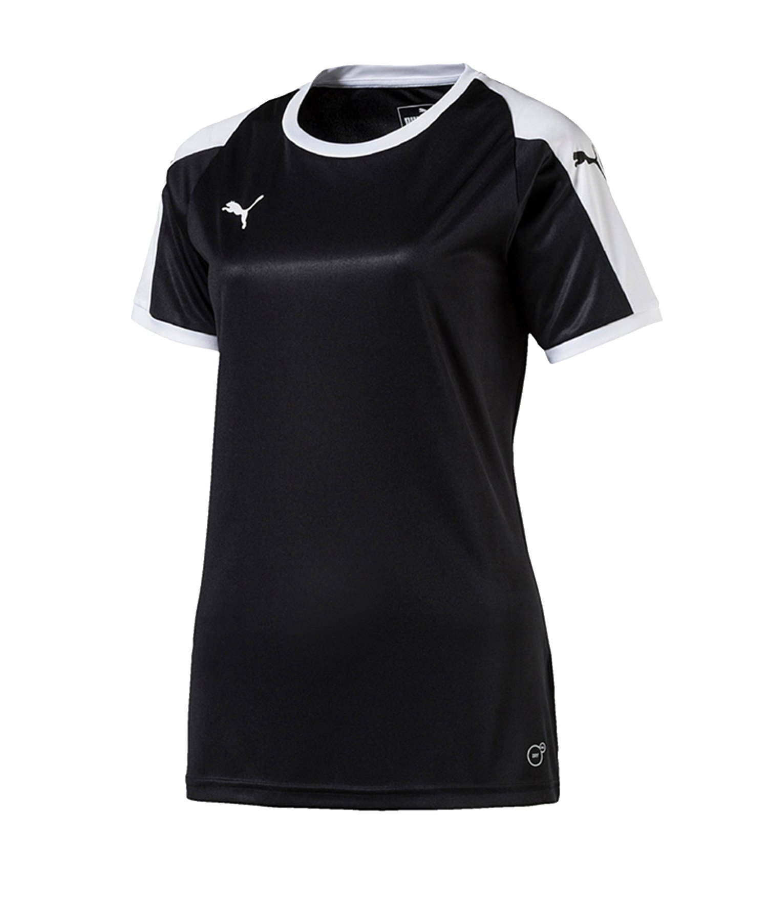 PUMA LIGA Trikot kurzarm Damen Schwarz Weiss F03 PUMA LIGA Trikot kurzarm Damen Schwarz Weiss F03