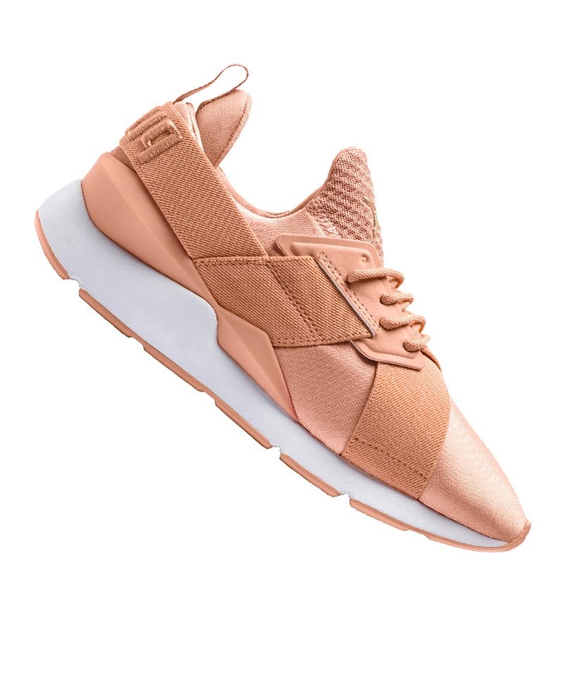 PUMA Muse Satin EP Sneaker Damen Rosa F07 PUMA Muse Satin EP Sneaker Damen Rosa F07