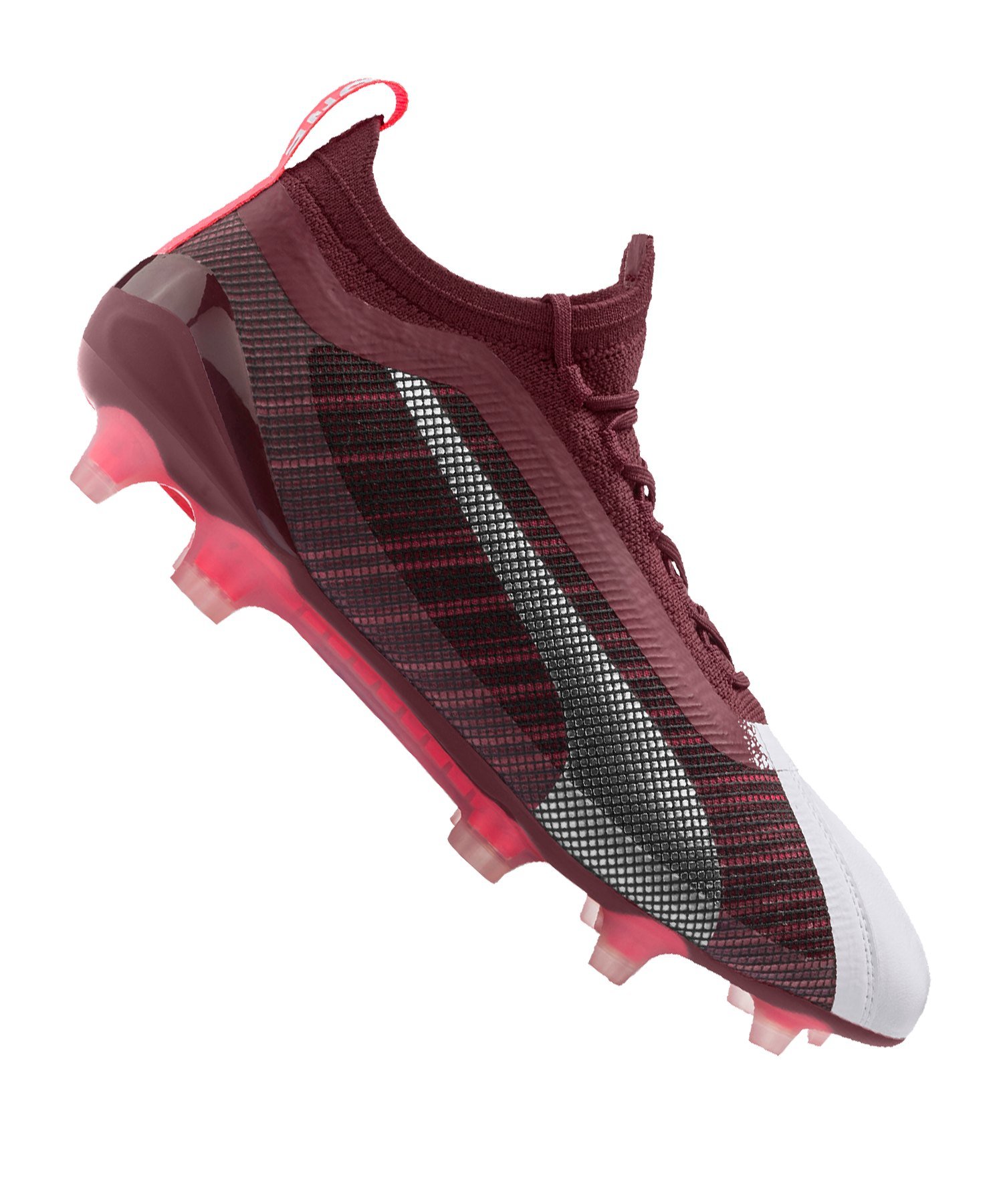 PUMA ONE 5.1 FG/AG Damen Rot Silber F01 PUMA ONE 5.1 FG/AG Damen Rot Silber F01