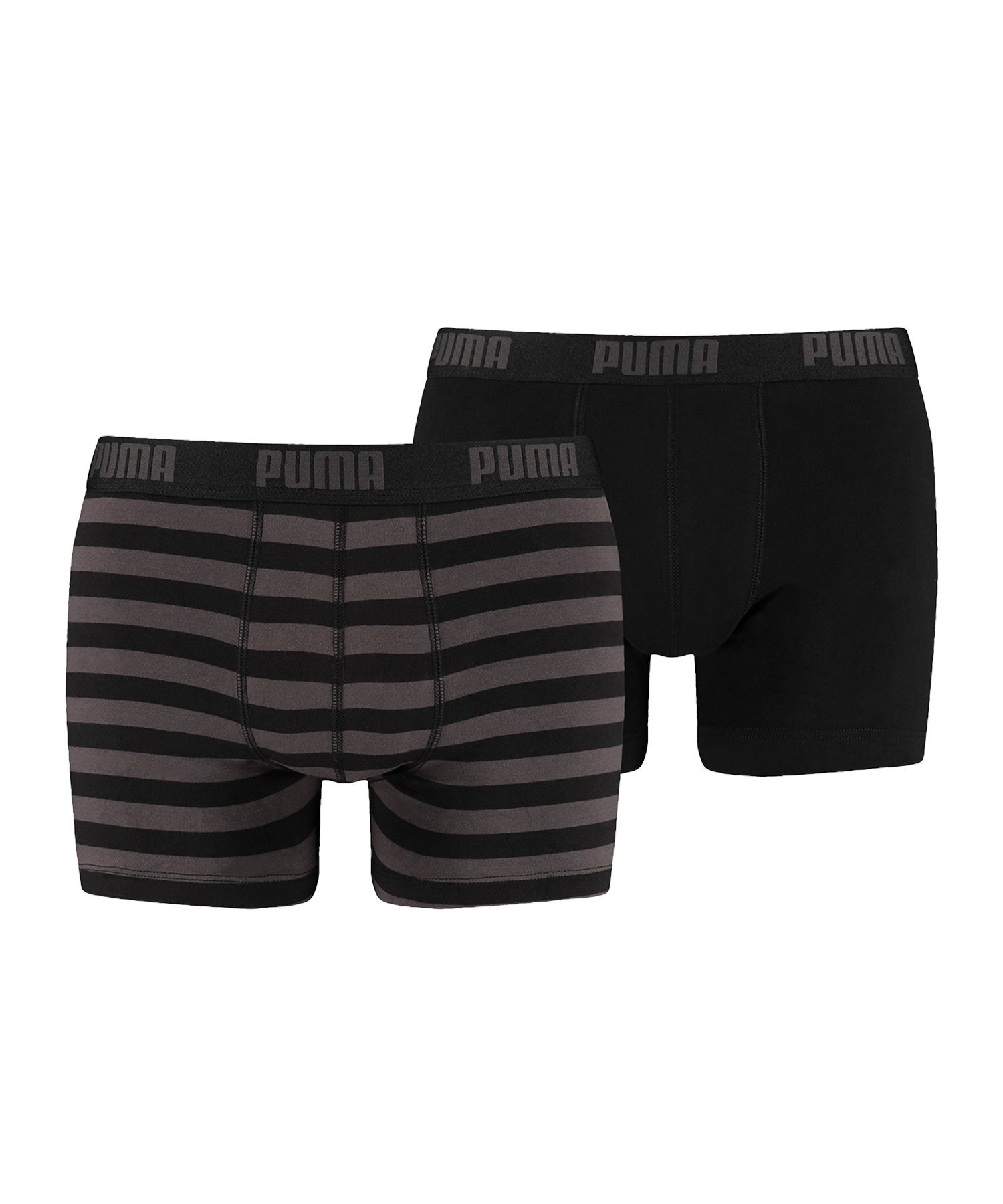 PUMA Stripe Boxer 2er Pack Mens Schwarz F200