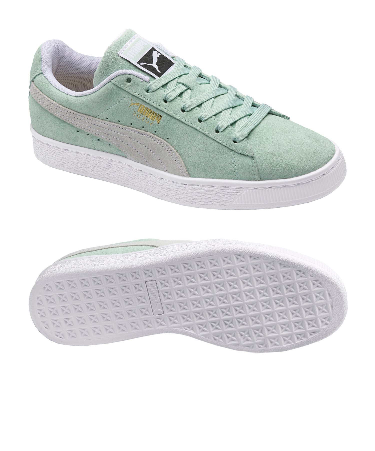 PUMA Suede Classic Sneaker Blau Weiss F63 PUMA Suede Classic Sneaker Blau Weiss F63