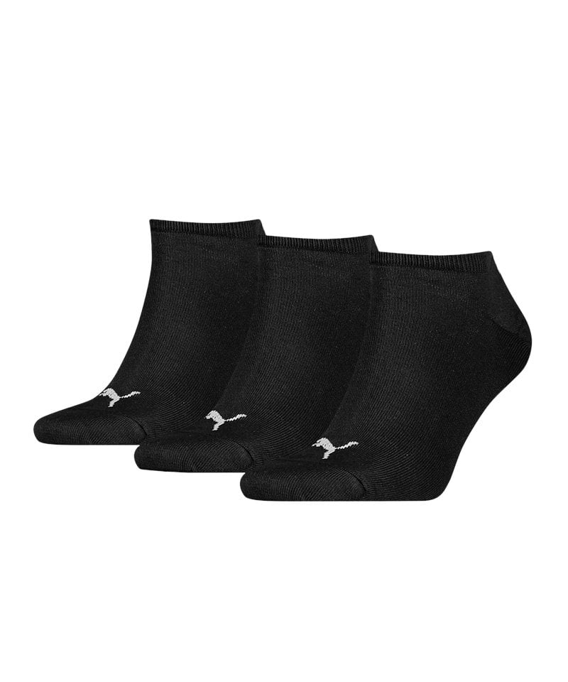 PUMA Unisex Sneaker Plain 3er Pack Socken F200