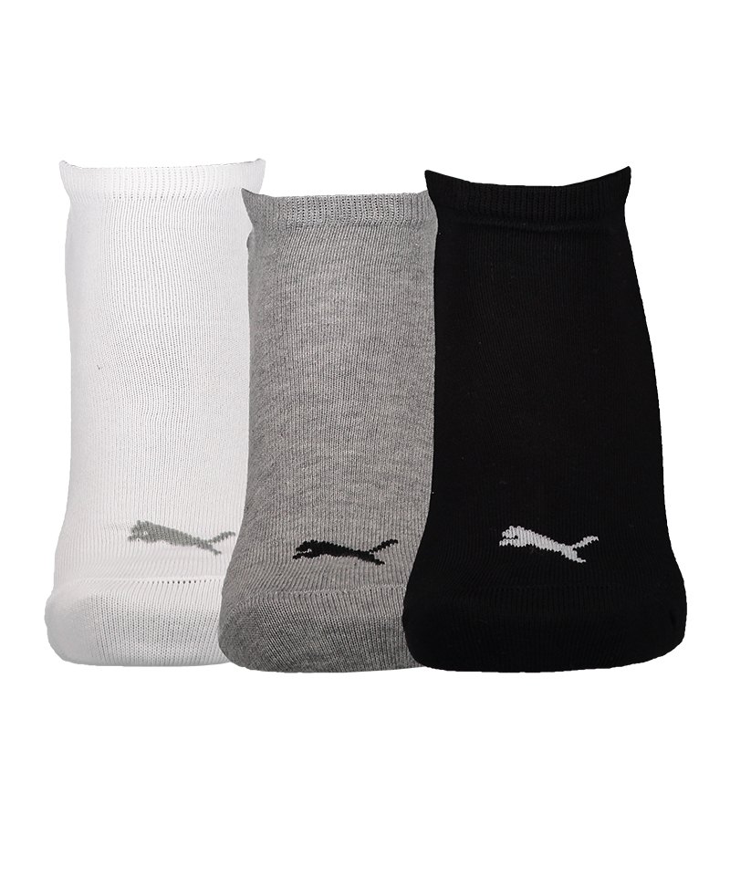 PUMA Unisex Sneaker Plain 3er Pack Socken F882