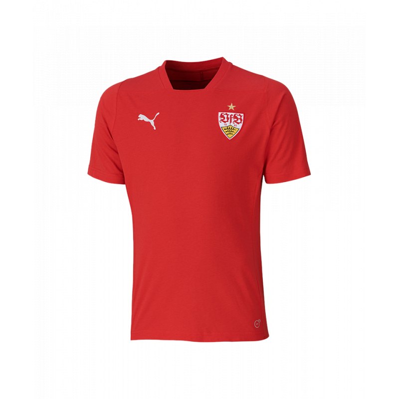 PUMA VfB Stuttgart Casuals T-Shirt Rot F02 | Replica ...