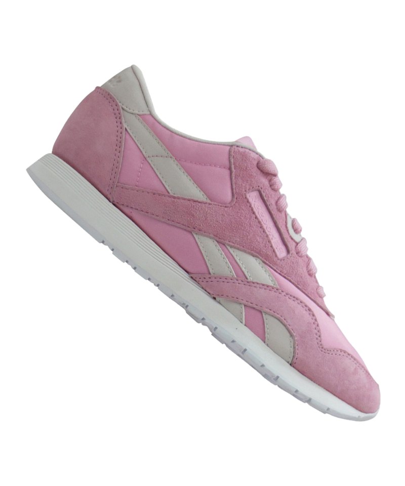 Reebok Classic Nylon X Face Sneaker Damen Rosa | Lifestyle Reebok Classic Nylon Damen Schwarz Wildleder Schuhe Shoes