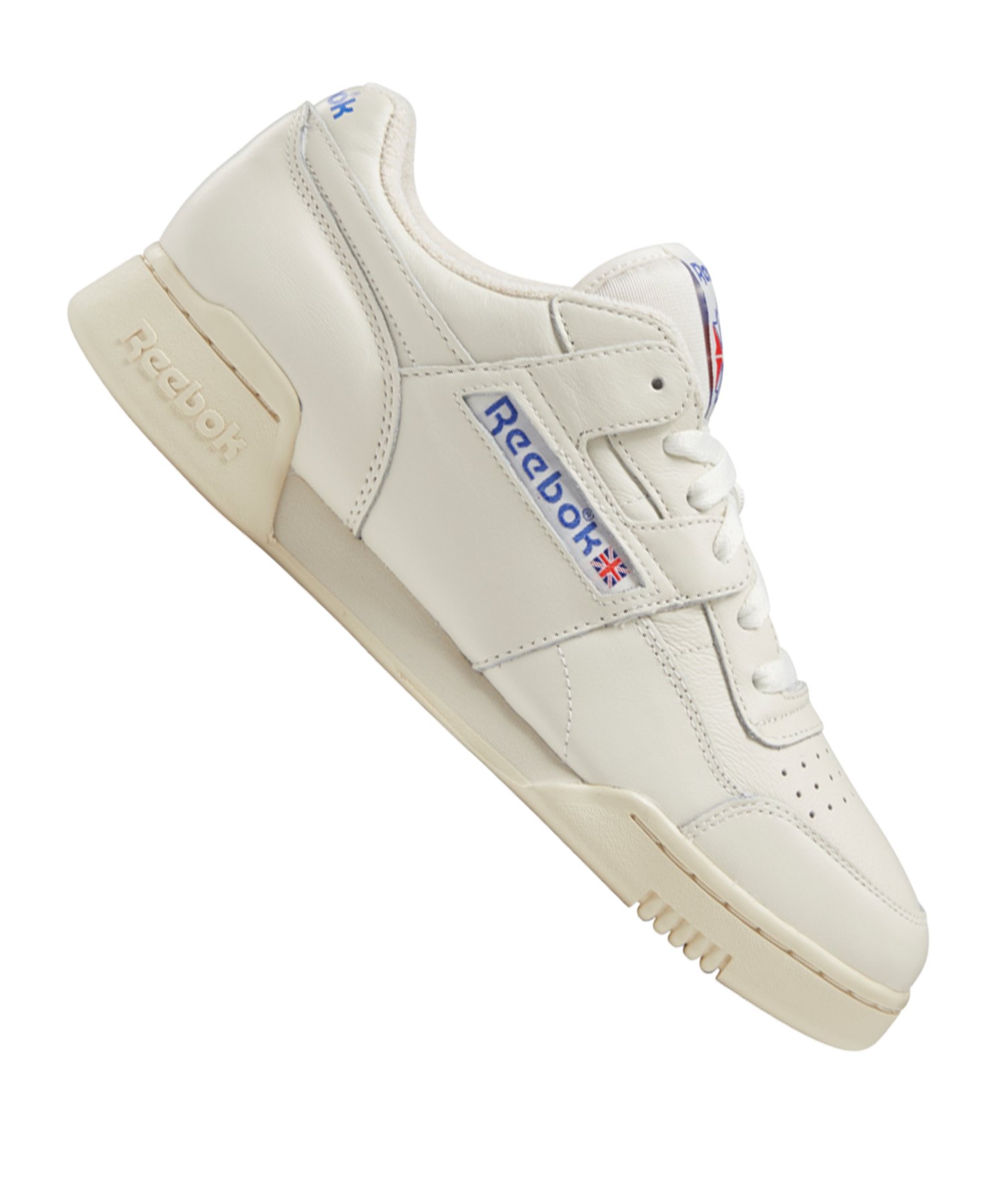 Reebok Workout Plus 1987 T Sneaker Grau Weiss Lifestyle Freizeitschuh