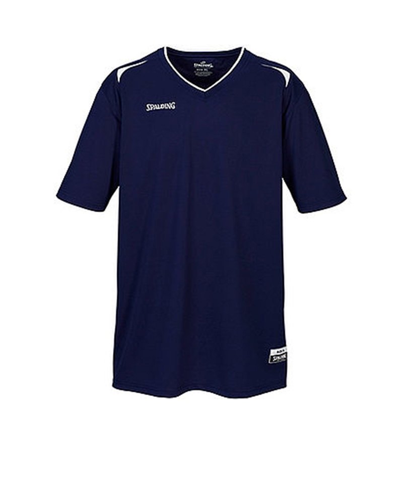 Spalding Attack Shooting T-Shirt Blau Weiss F07