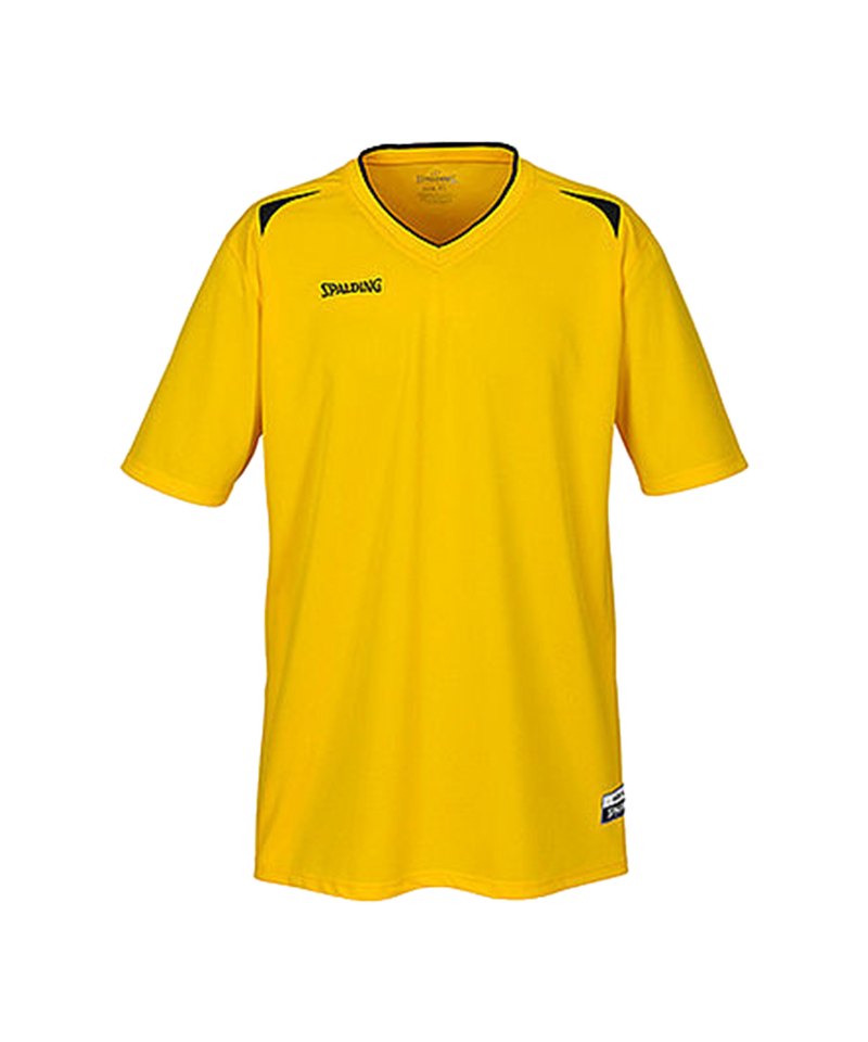 Spalding Attack Shooting T-Shirt Gelb Schwarz F06
