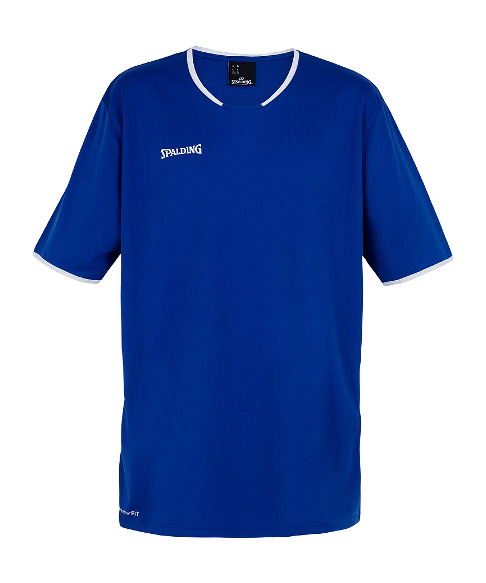 Spalding Move Shooting Shirt Blau Weiss F03