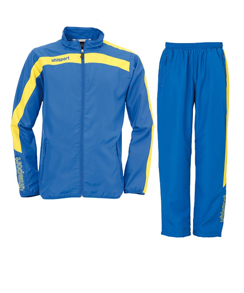 Uhlsport Liga Präsentationsanzug Blau Gelb Uhlsport Liga Präsentationsanzug Blau Gelb