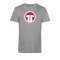 11teamsports Logo T-Shirt Grau - grau