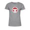 11teamsports Logo T-Shirt Damen Grau - grau