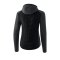 Erima Steppjacke Damen Schwarz - Schwarz