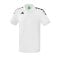 Erima Essential 5-C Poloshirt Weiss Schwarz - Weiss