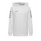 Hummel Cotton Hoody Damen Weiss F9001 - Weiss