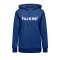 Hummel Cotton Logo Hoody Damen Blau F7045 - Blau