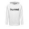 Hummel Cotton Logo Hoody Kids Weiss F9001 - Weiss