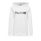 Hummel Cotton Logo Hoody Damen Weiss F9001 - Weiss