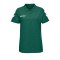 Hummel Cotton Poloshirt Damen Grün F6140 - Gruen
