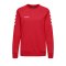 Hummel Cotton Sweatshirt Damen Rot F3062 - Rot