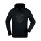 11ts Academy Hoody Allblack Schwarz - schwarz