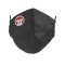 11teamsports Logo Mundmaske Schwarz - schwarz