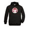 11teamsports Logo Hoody Kids Schwarz - schwarz