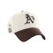 '47 Brand MLB Athletics Sure Shot TT Cotton ’47 MVP DT Cap Weiß - weiss