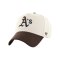 '47 Brand MLB Athletics Sure Shot TT Cotton ’47 MVP DT Cap Weiß - weiss
