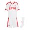 adidas 1. FC Köln Trikot Set Home 2026/2027 Kids Weiß - weiss