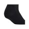adidas Originals 3 Stripes Ankle 3er Pack Socken Schwarz - schwarz