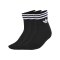 adidas Originals 3 Stripes Ankle 3er Pack Socken Schwarz - schwarz