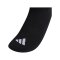 adidas 3 Stripes Crew 3er Pack Socken Schwarz - schwarz