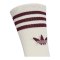 adidas 3 Stripes Crew 3er Pack Socken Weiß - weiss