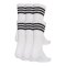 adidas 3 Stripes Crew 6er Pack Socken Weiß - weiss