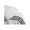 adidas 3 Stripes Doubleknit Kapuzenjacke Kids Grau - grau