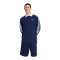 adidas 3 Stripes Longsleeve Polo Blau - blau