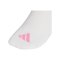 adidas 3 Stripes Mid Cut 3er Pack Socken Weiß - weiss