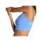 adidas 3 Stripes Studio All Me Sport-BH Damen Blau - blau